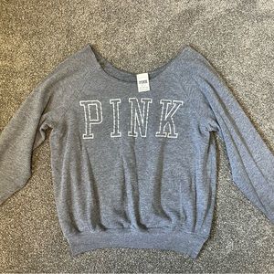 VS PINK crew neck sweater